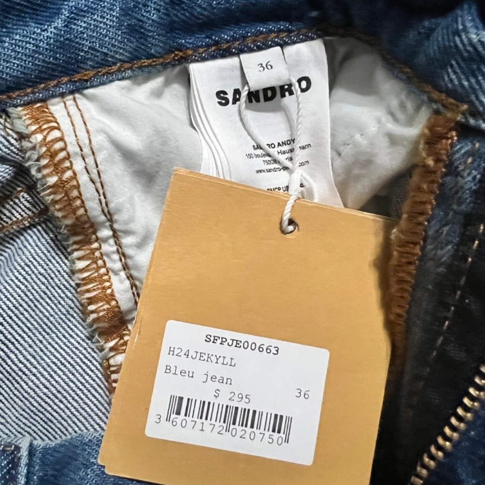 ***NEW WITH TAGS***   SANDRO Jeans - Jekyll - Picture 3 of 8
